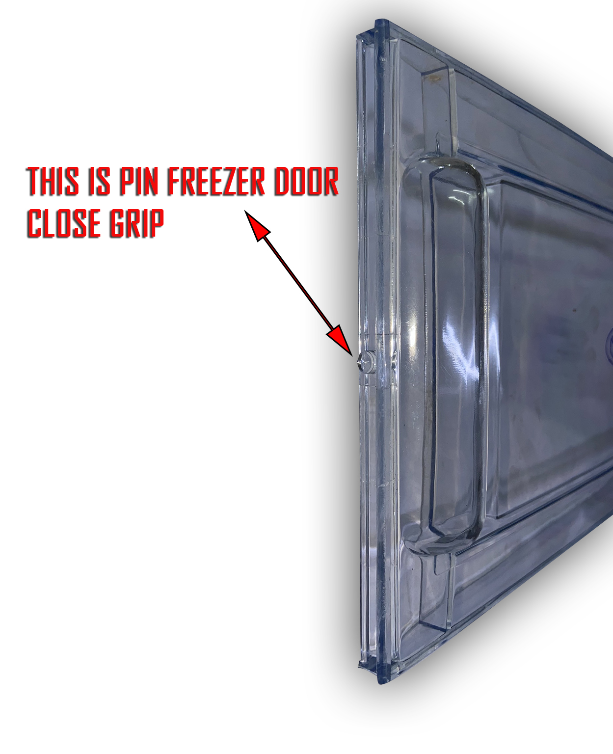 Tiksha Enterprises plastic Freezer Door (36 X 18.9 CM) without back  Cover Compatible For HAIER 220 TO 250 LITRE NEW Model Fridge