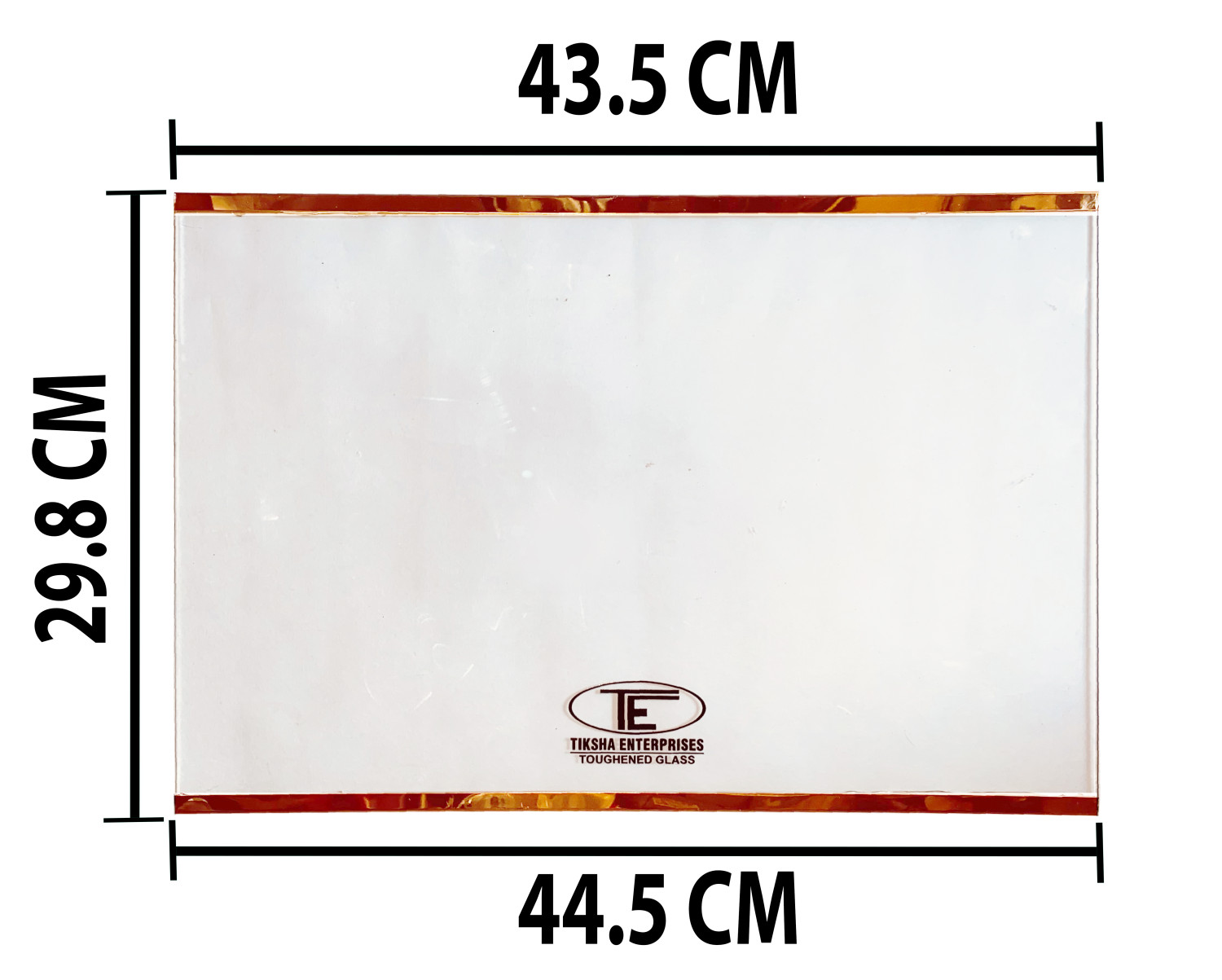 TIKSHA ENTERPRISES MAIN TOUGHENED GLASS (440=450)295 MM COMPATIBLE FOR LG DIRECT COOL/SINGLE DOOR 165 TO 190 SIZE. MATCH THEN ORDER.