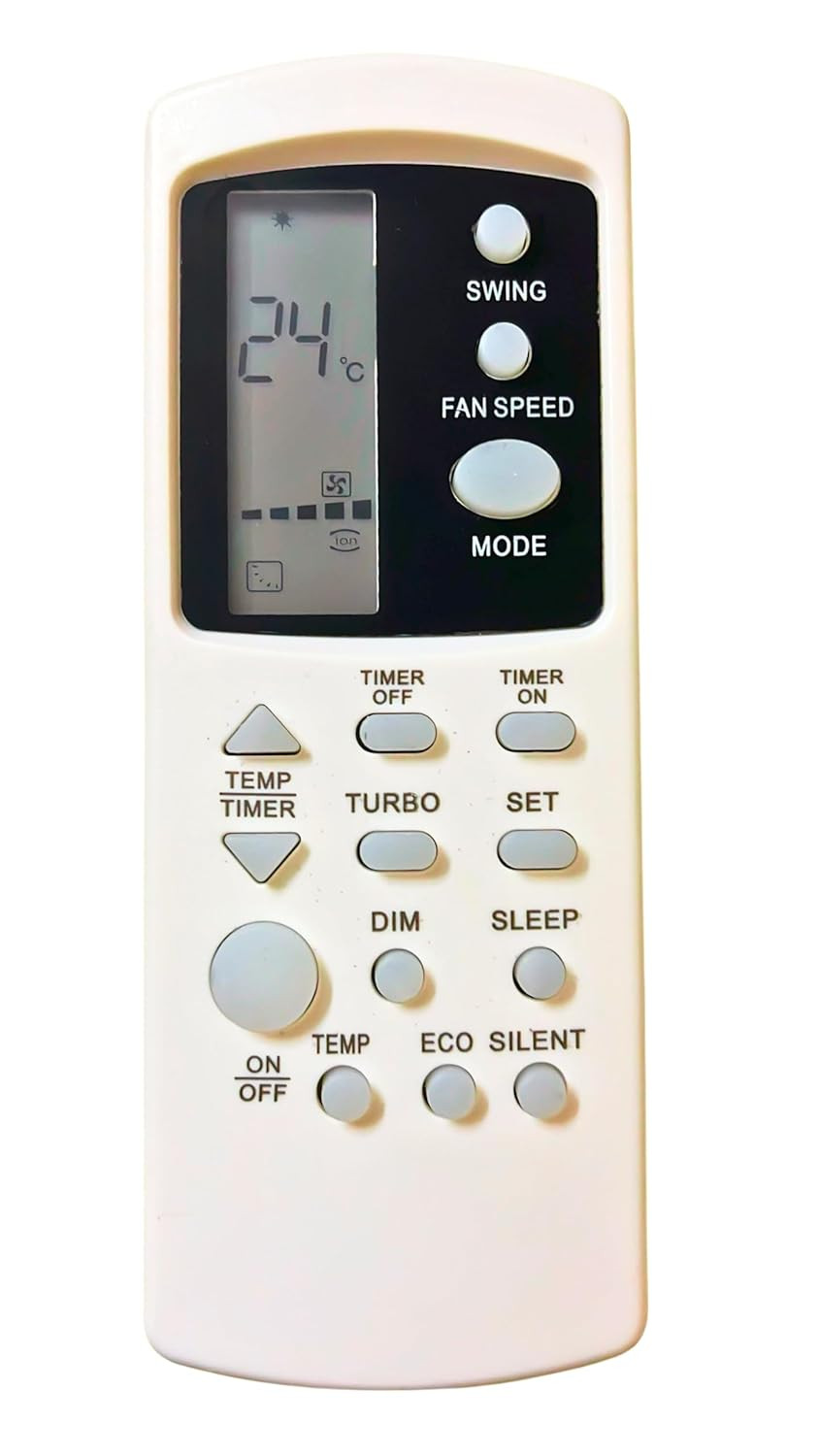 Tiksha Enterprises AC Remote Control AC-210 Compatible with Whirlpool AC