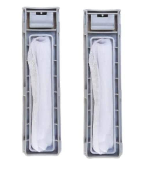 Tiksha Enterprises Pack of 2 Lint Filter Compatible for Haier Washing Machine | Dust Filter Net | Dust Collector 170mmx43mmx9mm