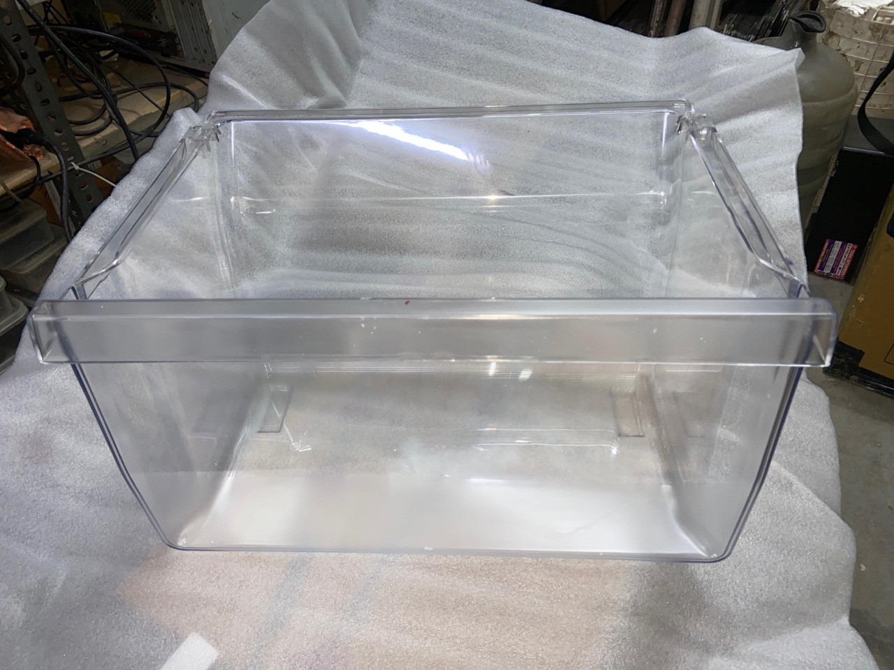 Tiksha Enterprises transperent/pvc Vegetable Box/BIN Compatible LG FROST FREE/DOUBLE door 350 to 400 LITRE FRIDGE OLD PART NO 3390JF1031