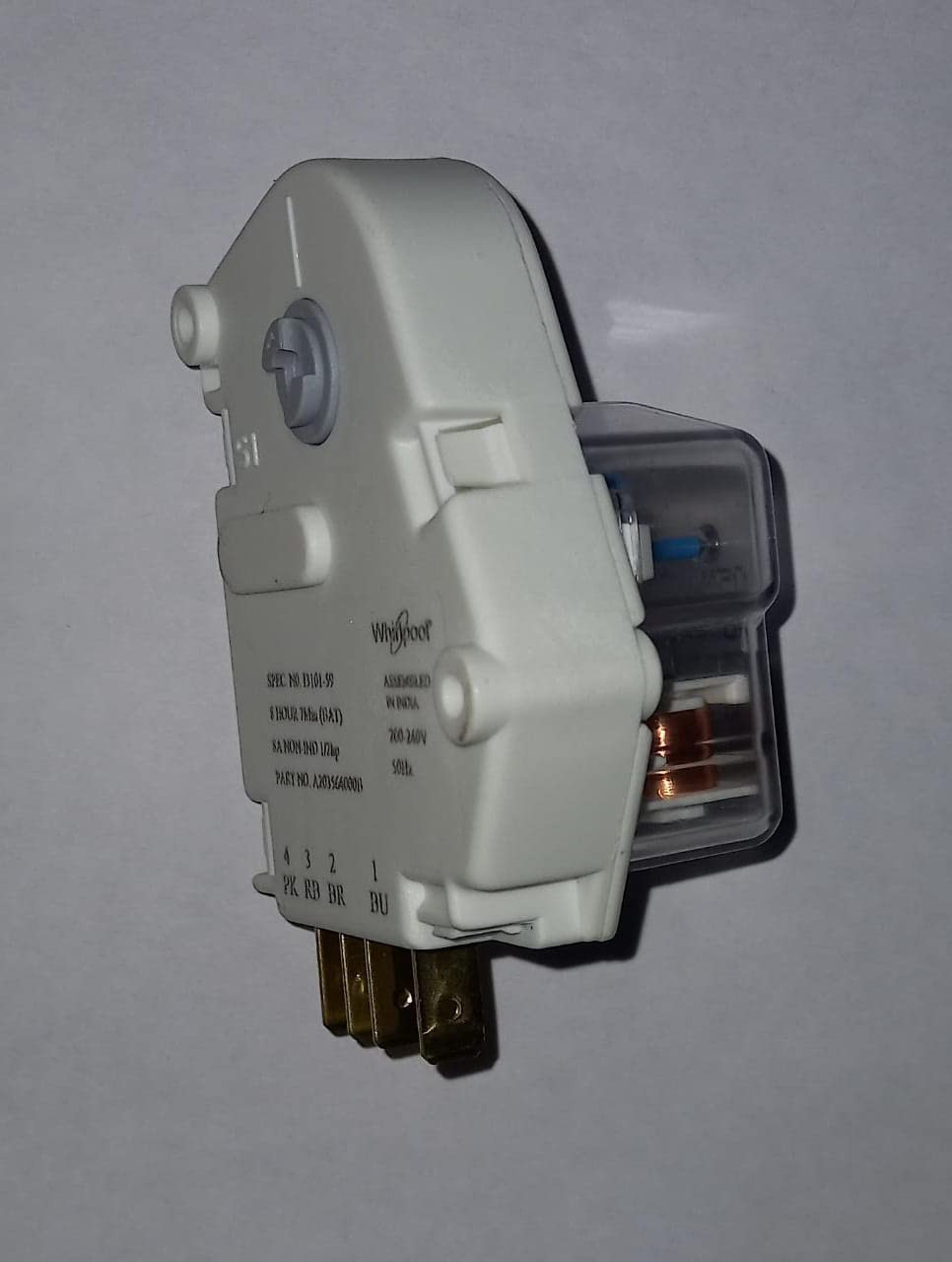 Tiksha Enterprises  Refrigerator Defrost Timer Defrost Switch Compatible for (Whirlpool Defrost Switch)