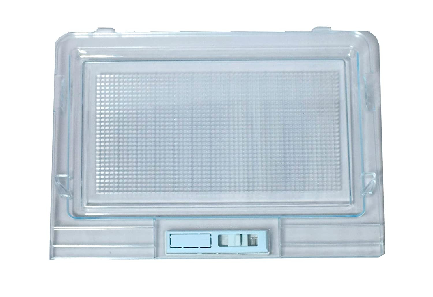 Tiksha Enterprises Acrylic Vegetable Box Fiber Cover (424=417)330 MM for LG Frost Free/Double Door Vegetable Box Cover Part NO MCK541543 for 220 to 260 Litre Fridge. Match Then Order
