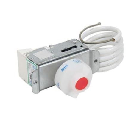 Tiksha Enterprises Universal Refrigerator Defrost Thermostat Replacement Part for Single Door Models, Compatible with LG, Samsung, Godrej, Videocon (Please Match Your Old Thermostat, Otherwise not Sui