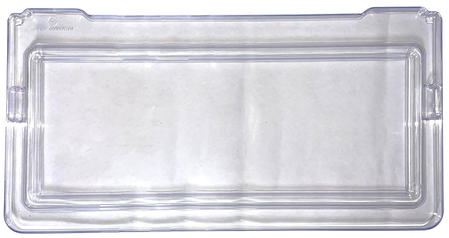 Tiksha Enterprises ACRYLIC Vegetable Box Cover Compatible for Whirlpool Genius NEW Model SINGLE DOOR Fridge 165 TO 225 LITRE, MATCH PART NO W10758899 THEN ORDER